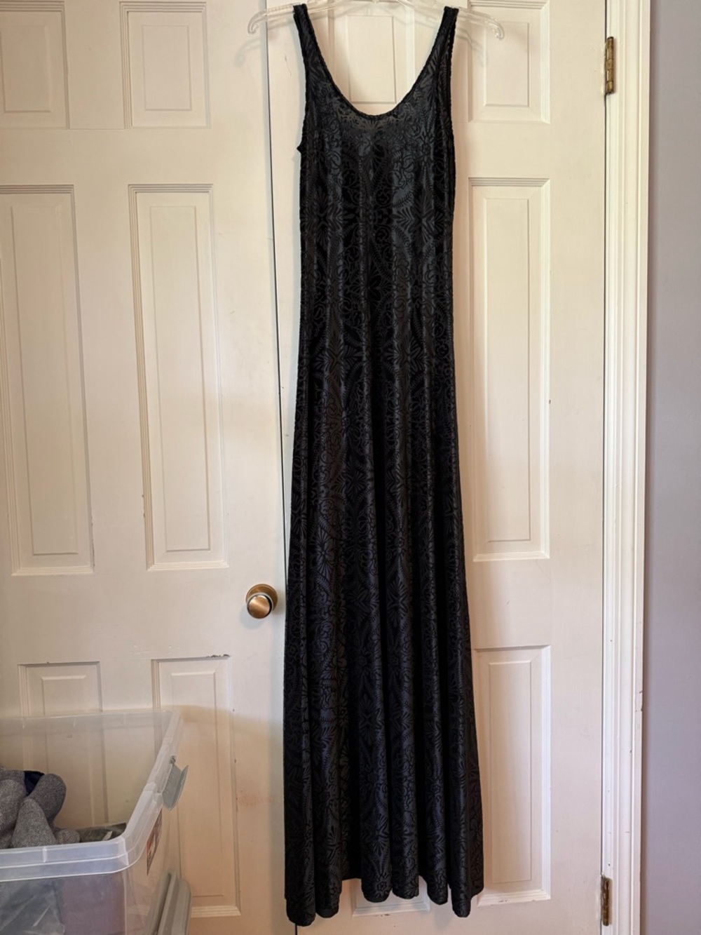 BlackMilk Burned Velvet Maxi Dress - Picture 8 of 10